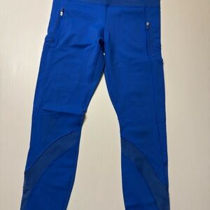 lululemon athletica blue athletic leggings size 8